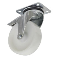 Sealey Castor Wheel Swivel Plate with Total Lock125mm SCW4125SPL