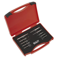 Sealey Step Drill Screw/Bolt Extractor Set 10pc AK8187