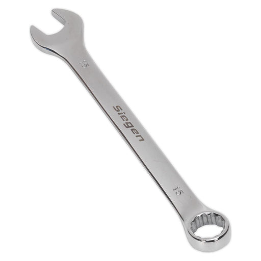 Sealey Combination Spanner 15mm S01015 Siegen by Sealey - Town Tools 