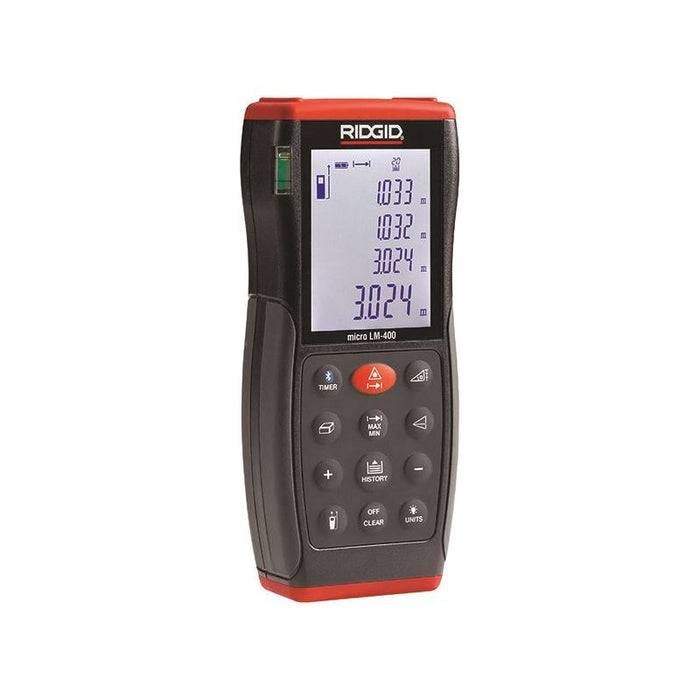 Ridgid 36813 Micro LM-400 Advanced Laser Distance Measure 70m RIDGID - Town Tools