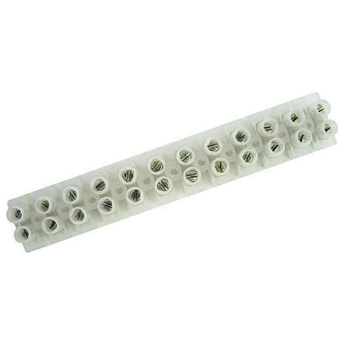 Wot-Nots Wiring Connectors - Clear - 2A Terminal Block Pearl - Town Tools 