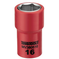 Teng Tools 3/8" Insulated Socket 16mm