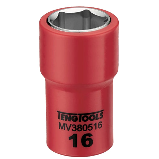 Teng Tools 3/8" Insulated Socket 16mm Teng Tools - Town Tools 