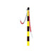 Faithfull Plastic Post for Chain - Yellow / Black Faithfull - Town Tools