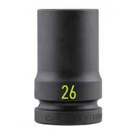 Carlyle Tools 1Dr Deep 6Pt Impact Socket 26mm