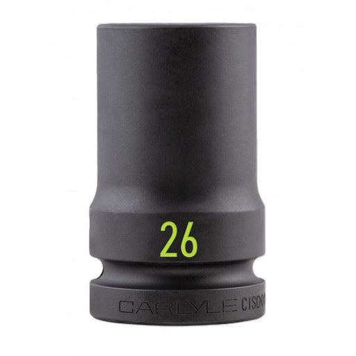 Carlyle Tools 1Dr Deep 6Pt Impact Socket 26mm - image 1
