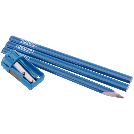 Draper Dispenser of Carpenter's Pencil and Sharpener Sets (12 Piece) Draper - Town Tools