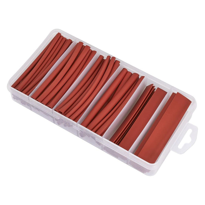 Sealey Heat Shrink Tubing Assortment 100mm 95pc - Red HST100R Sealey - Town Tools 