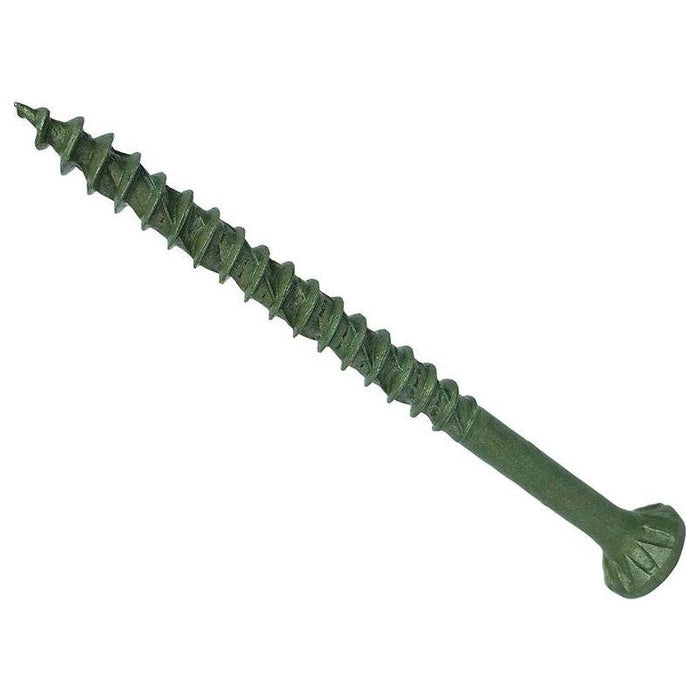 Forgefix ForgeFast TORX® Compatible Decking Screws CSK Green 5.0x100 T25 Tub 300 ForgeFix - Town Tools