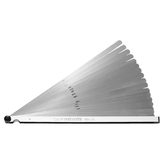 Facom 804.SL Round Tip Feeler Gauge, Long Blade Facom - Town Tools