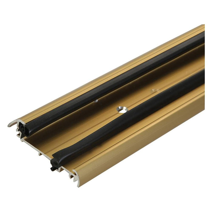 Fixman Slimline Door Threshold 914mm Gold Fixman - Town Tools 