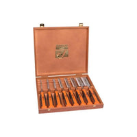 Bahco 424-P Bevel Edge Chisel Set, 8 Piece