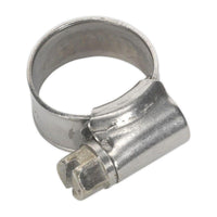Sealey Hose Clip Stainless Steel10-16mm Pack of 10 SHCSS000