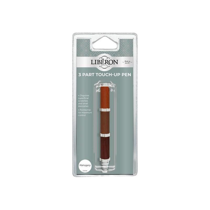 Liberon 3 Part Touch-Up Pen Mahogany Liberon - Town Tools