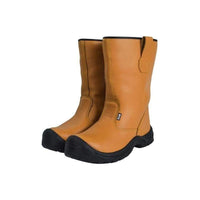 Scan Texas Lined Rigger Boots Tan UK 11 EUR 46