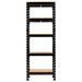 Bunker 22 Piece Modular 5 Tier Racking with Hardwood Shelving, 750mm Draper - Town Tools