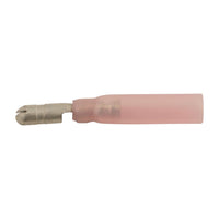 Tool Connection Red Heat Shrink Male Bullet Terminal 25pc 30698