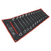 Sealey Offset Double End Ring Spanner Set 12pc Metric AK6328 Sealey - Town Tools 