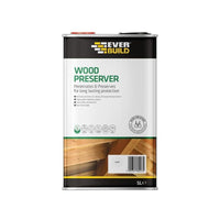 Everbuild Sika Wood Preserver Dark Oak 5 litre