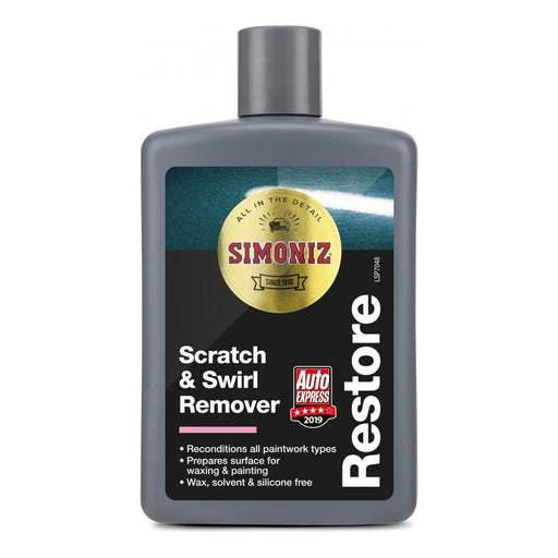 Simoniz Restore Scratch & Swirl Remover Paintwork Correction Preparation 475ml Simoniz - Town Tools 