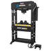Viking Floor Type Air/Hydraulic Press with Sliding Ram and Foot Pedal 100 Tonne Viking - Town Tools 