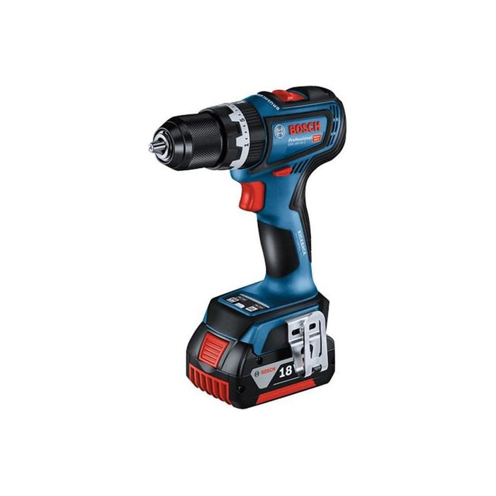 Bosch GSB 18V-90 C Professional Combi Drill 18V 2 x 4.0Ah Li-ion Bosch - Town Tools