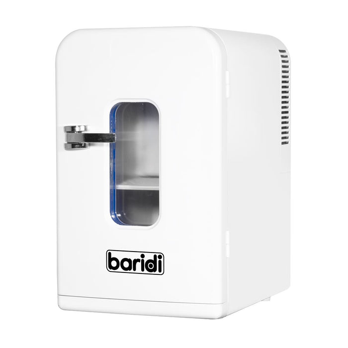 Baridi 15L Mini Fridge Cooler/Warmer 12V/230V - White