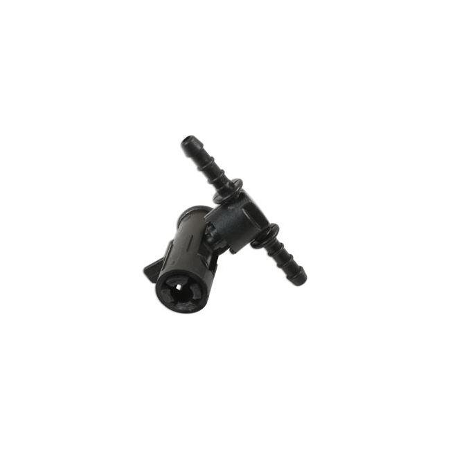 Connect Piezo Injector Leak Off Connector T-Type 2pc 34047 Tool Connection - Town Tools 