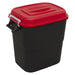 Sealey Refuse/Storage Bin 75L Red BM75R Sealey - Town Tools 