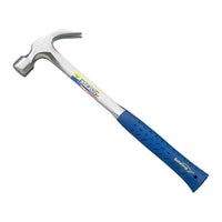 Draper Estwing E3-22C Smooth Face Curved Framing Hammer, 22oz/616g, 16"
