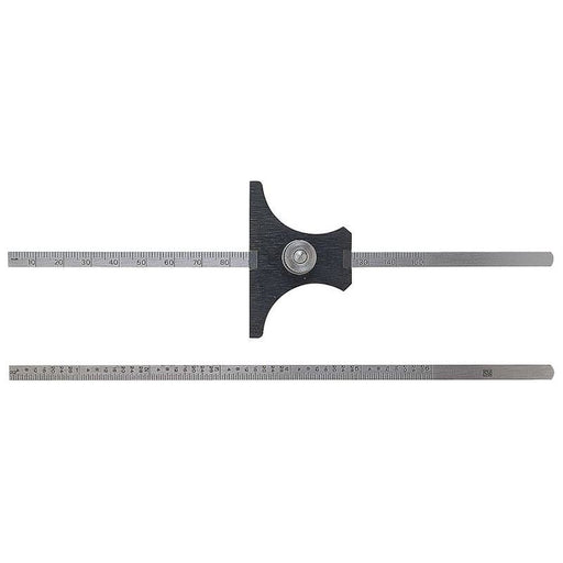 Moore & Wright Reversible Base Depth Gauge Metric/Imperial 0-6in Moore & Wright - Town Tools