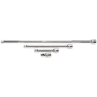 Draper Extension Bar Set, 1/2" Sq. Dr., Polished Chrome (4 Piece) 16769