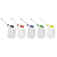 Sealey Oil Containers with Lid & Flexible Spout 5L Set of 5 JDL5SET