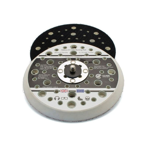 Flexipads World Class Dual Action Sander Pad 150mm GRIP® 5/16 UNF Flexipads World Class - Town Tools