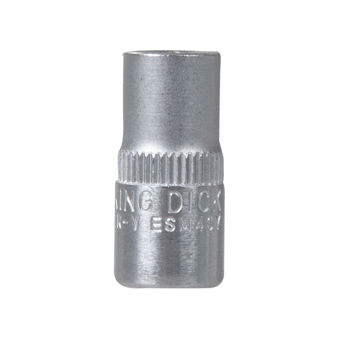 King Dick Socket SD 1/4" Metric 6pt 7mm King Dick - Town Tools 