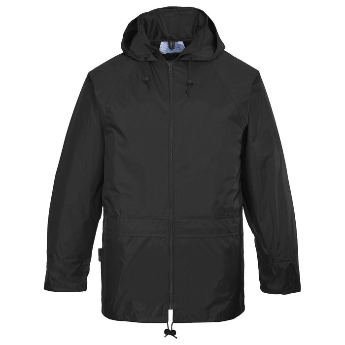 Portwest Classic Rain Jacket - Black - XX Large