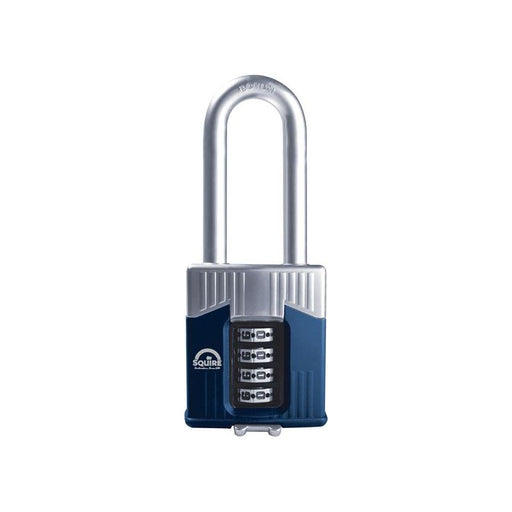 Squire Warrior High-Security Long Shackle Combination Padlock 55mm Squire - Town Tools