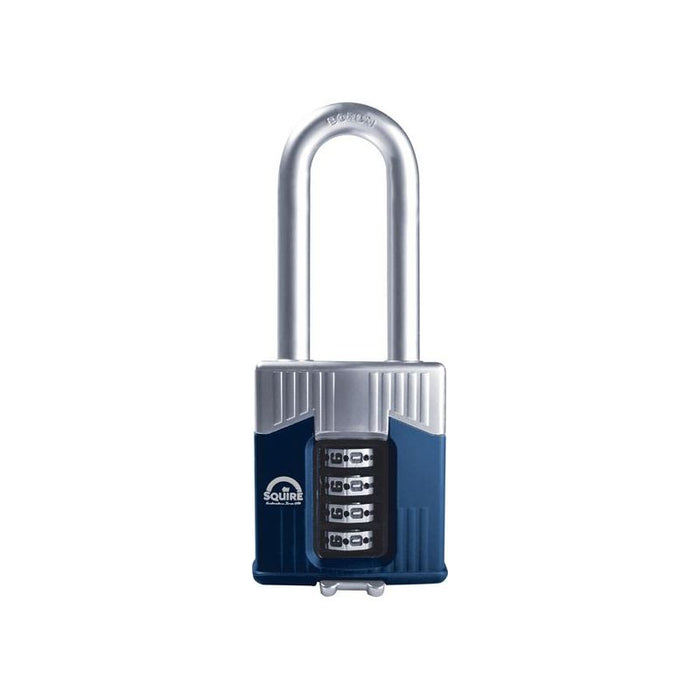 Squire Warrior High-Security Long Shackle Combination Padlock 55mm Squire - Town Tools
