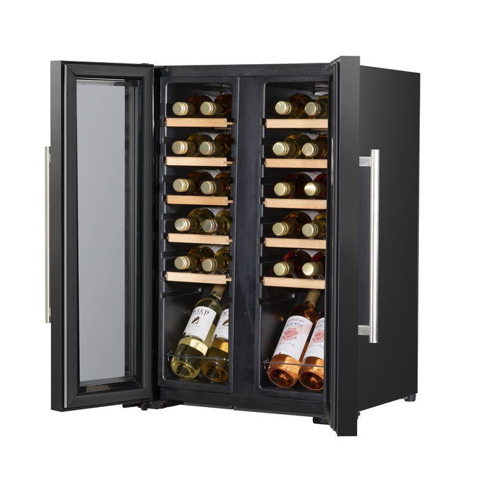 Baridi 24 Bottle Dual Zone Wine Fridge & Cooler DH97