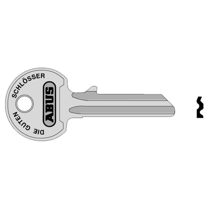 Abus Mechanical 36/55 55mm Right Hand Key Blank ABUS Mechanical - Town Tools
