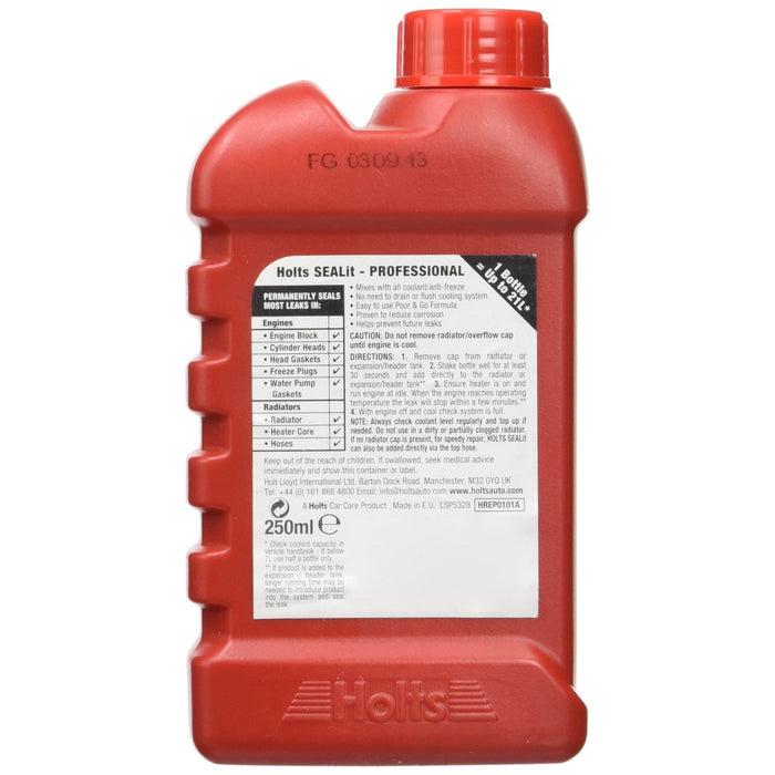 Holts Sealit Professional Leak Repair - 250ml