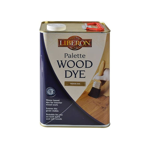 Liberon Palette Wood Dye Medium Oak 5 litre Liberon - Town Tools