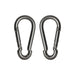 Faithfull Fire Brigade Snap Hook Stainless Steel 6mm (Pack 2) Faithfull - Town Tools