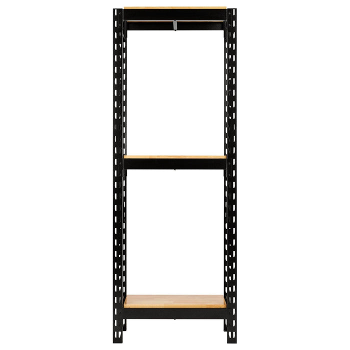 Bunker 14 Piece Modular 3 Tier Racking with Hardwood Shelving, 750mm Draper - Town Tools