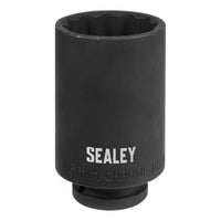 Sealey 1/2"Sq Drive 46mm 12-Point Impact Socket SX046