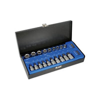 Laser Star Socket & Bit Set 3/8"D, 1/2"D 27pc 2982
