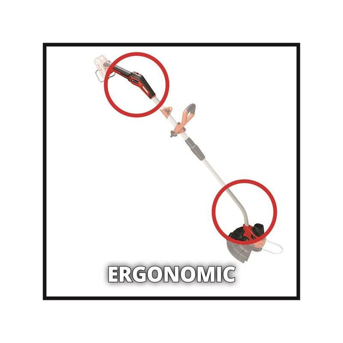 Einhell GE-CT 18/33 Li E-Solo Power X-Change Lawn Trimmer 18V Bare Unit Einhell - Town Tools