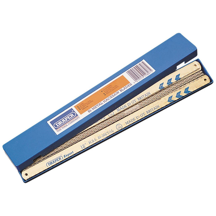 Draper Bi-Metal Hacksaw Blades, 300mm, 32tpi (Box of 50) 29807