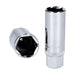 Silverline Spark Plug Deep Socket Set 2pce 3/8" Silverline - Town Tools 