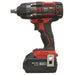 Sealey 1/2"Sq Drive Cordless Brushless Impact Wrench 18V 4Ah CP650LI Sealey - Town Tools 